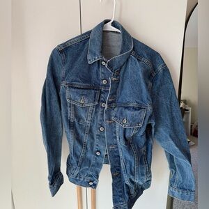 jean jacket medium blue wash